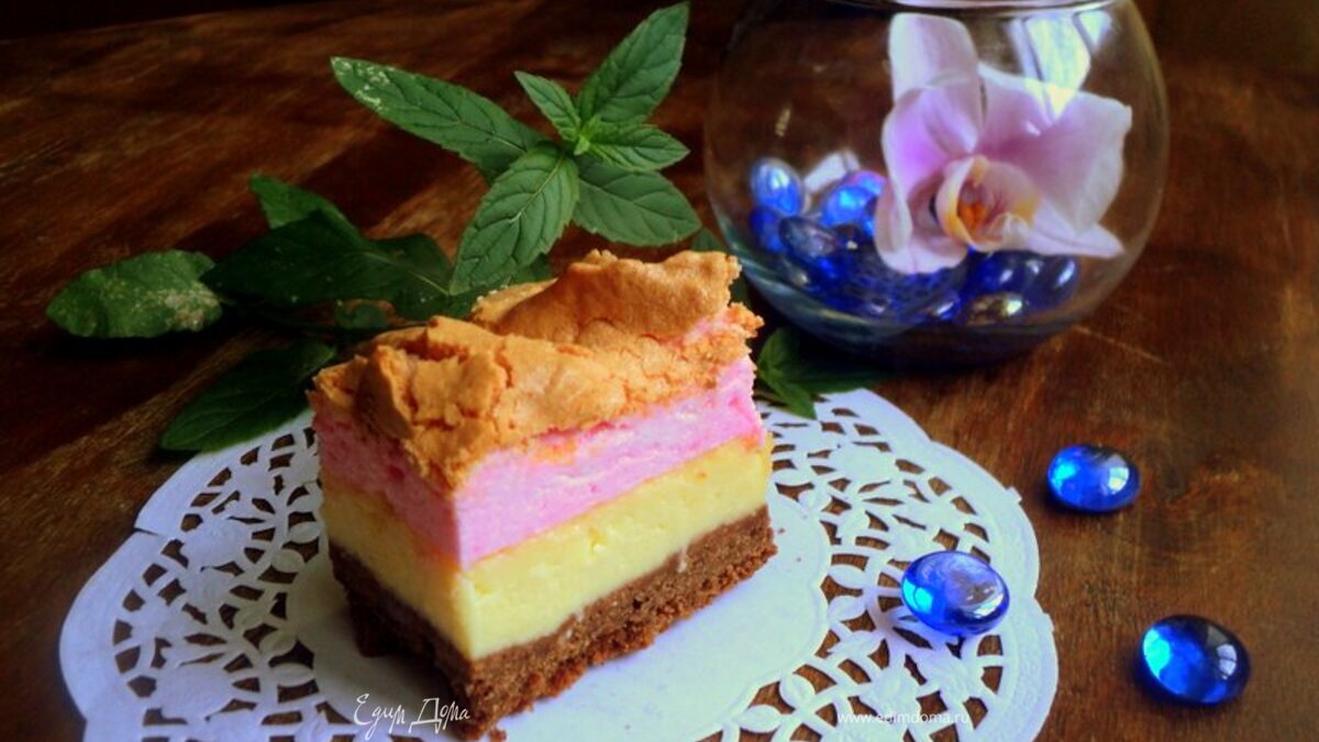 Трехцветный сырник