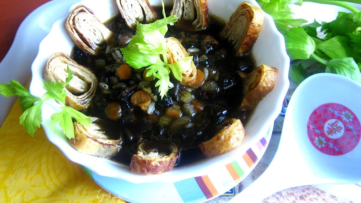 Японский грибной суп ("Неделя японской кухни")