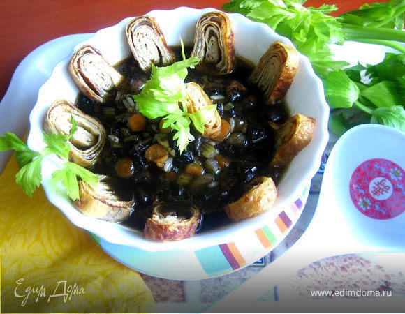 Японский грибной суп ("Неделя японской кухни") Японский грибной суп ("Неделя японской кухни")