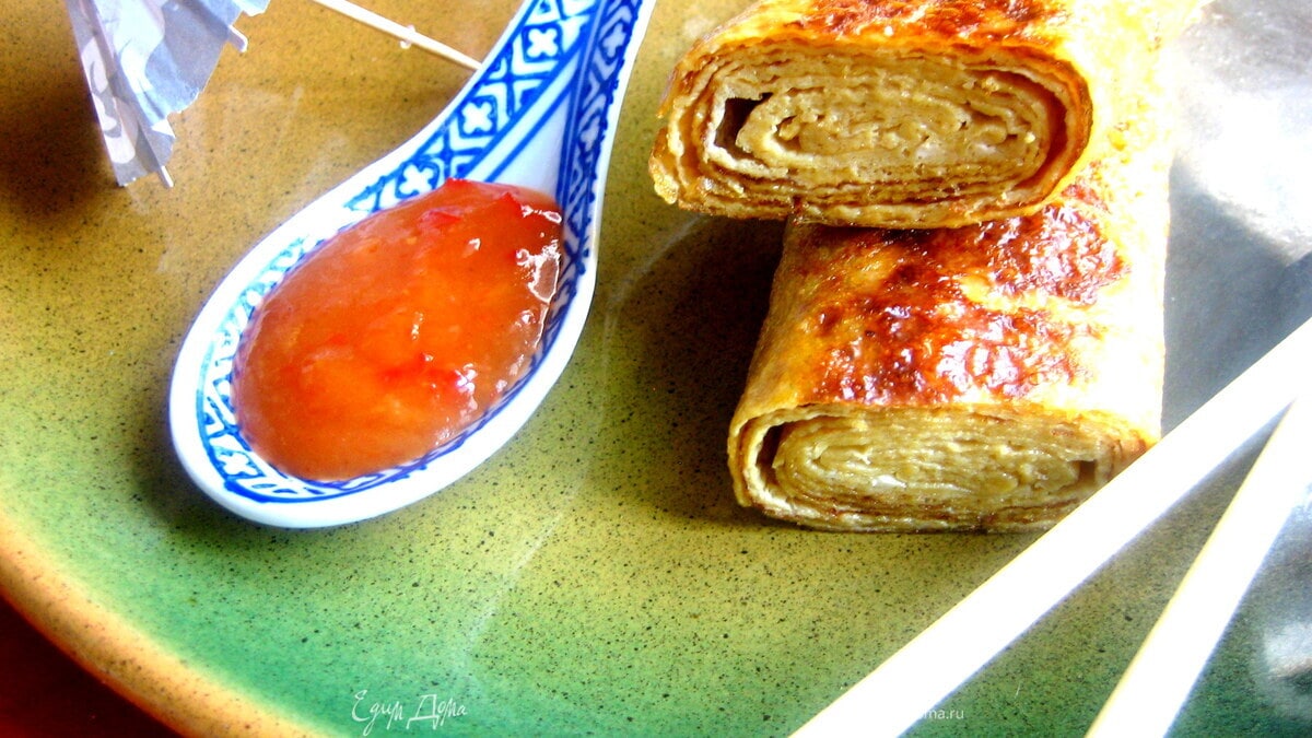Яичные роллы ("Неделя японской кухни")
