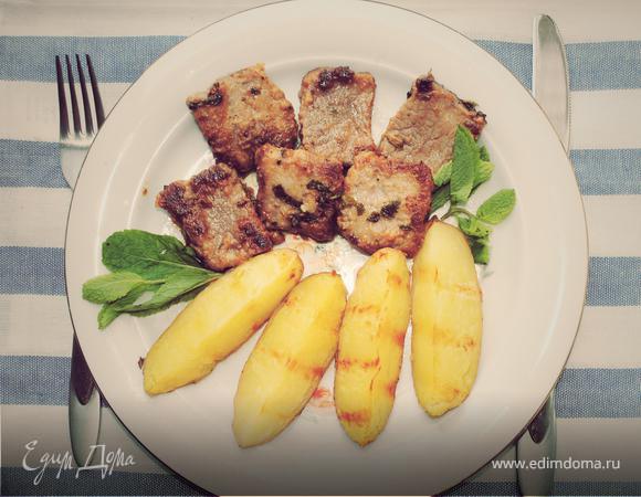 Говядина с лимонным соусом