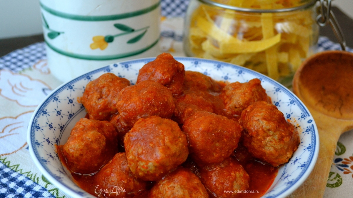 Итальянские тефтельки 