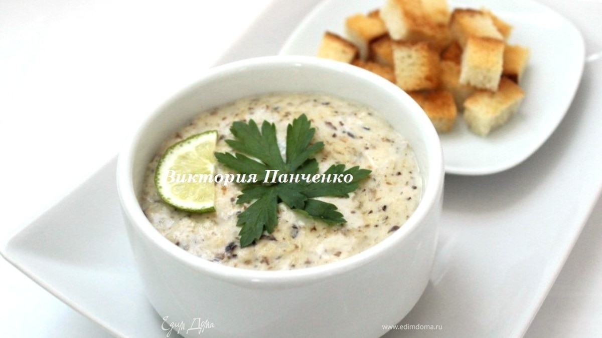 Крем-суп из шиитаке ("НЕДЕЛЯ ЯПОНСКОЙ КУХНИ")