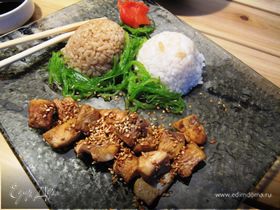 Лосось с рисом "Гохан" ("Неделя японской кухни")