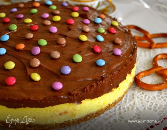 Чизкейк "Праздничный" ("Юлия, С Днем Рождения!")