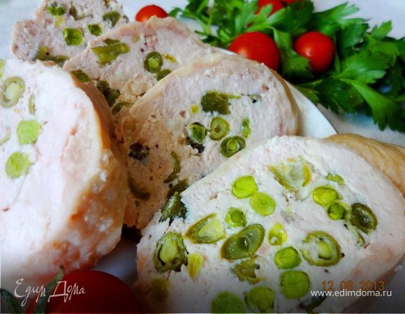 Галантин из курицы Галантин из курицы