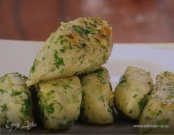 Ньокки из рикотты со свежей зеленью Ньокки из рикотты со свежей зеленью