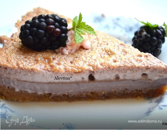 Шелковый тарт с ежевикой Шелковый тарт с ежевикой