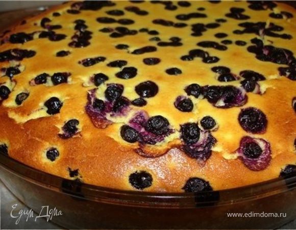 Сметанник с ежевикой