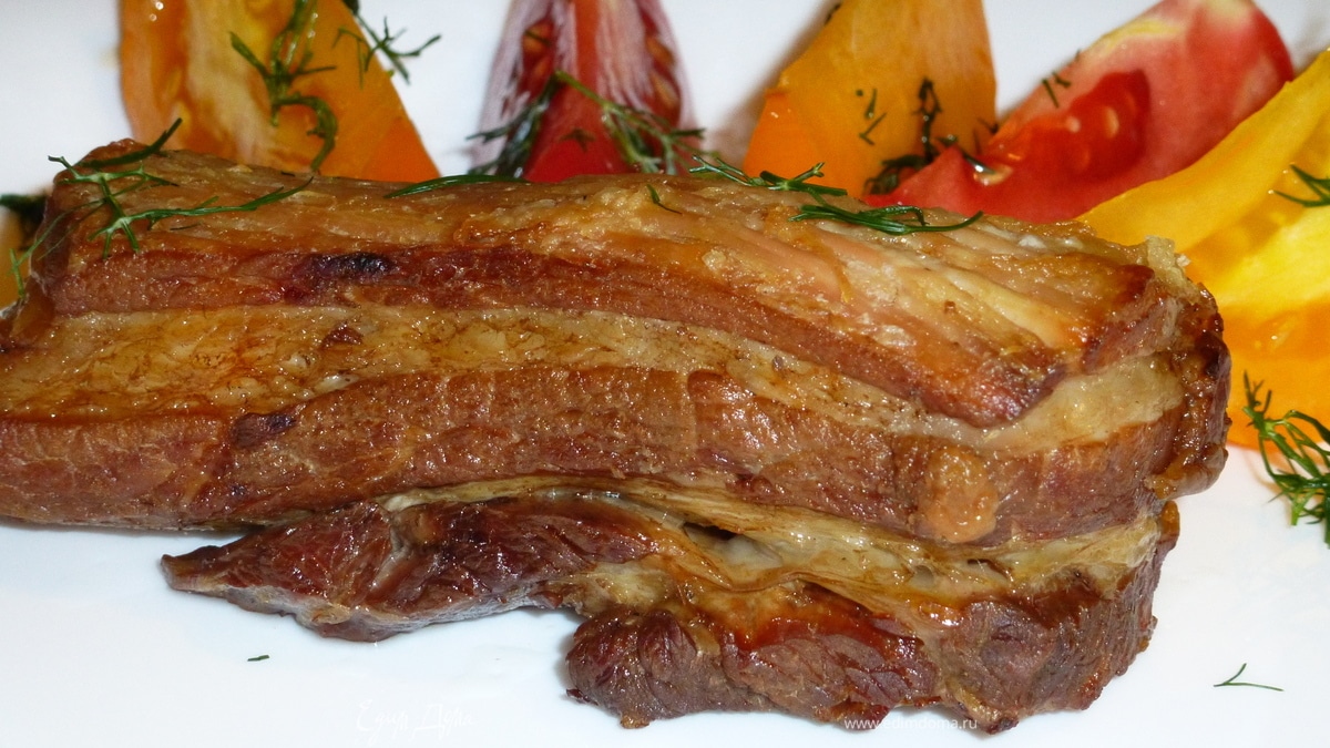 Нежные свиные ребрышки в соевом соусе
