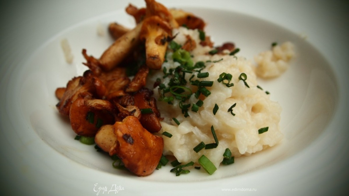 Гарнир из риса "Почти ризотто"