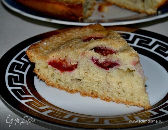 Пирог со сливами и корицей Пирог со сливами и корицей