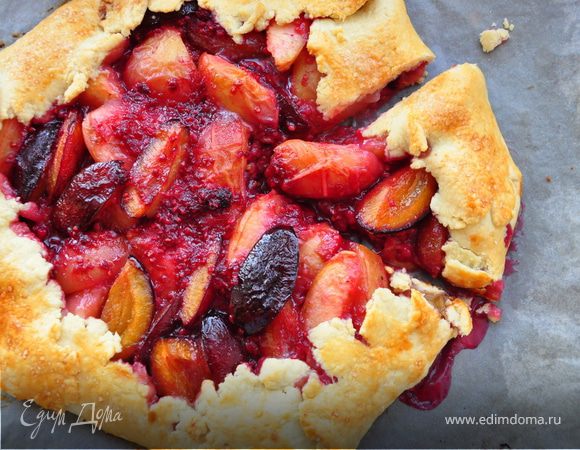 Персиково-сливовая галета