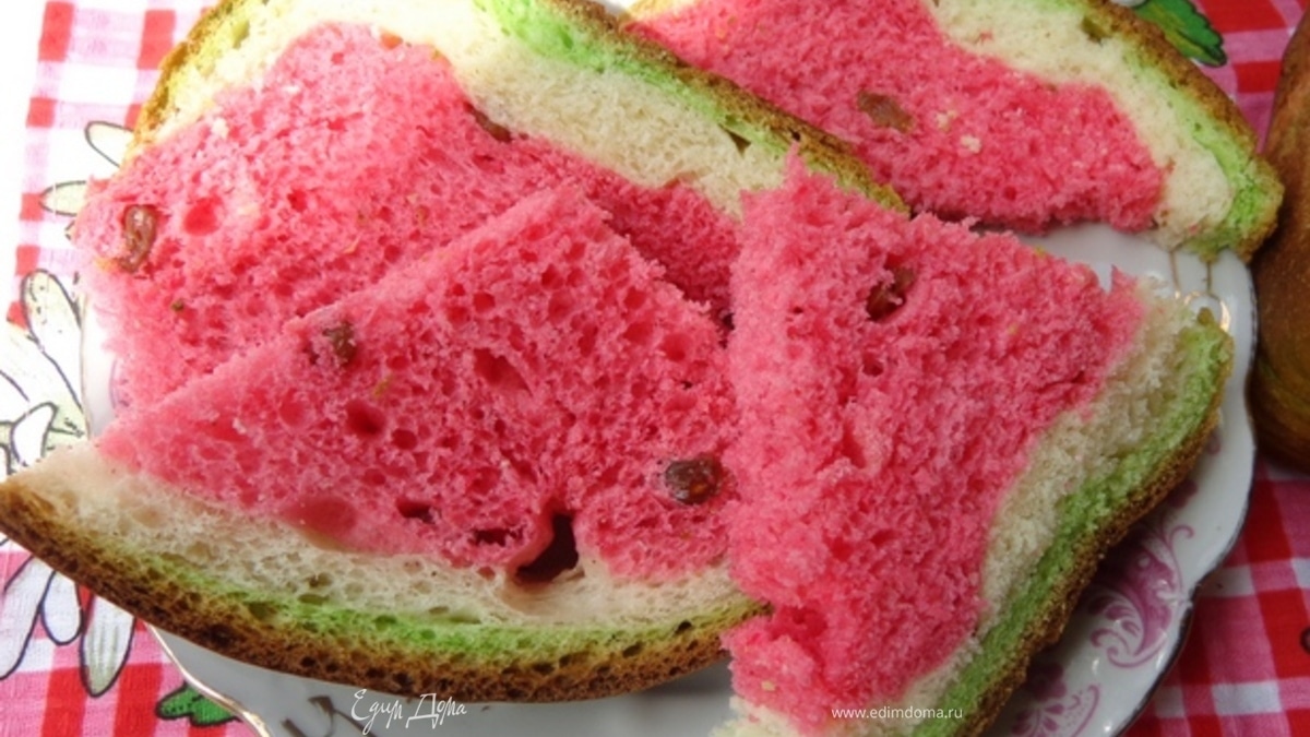 БУЛОЧКА-СЮРПРИЗ " ХОЧУ АРБУЗ!"