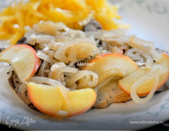 Cвиные отбивные в яблочном рассоле Cвиные отбивные в яблочном рассоле