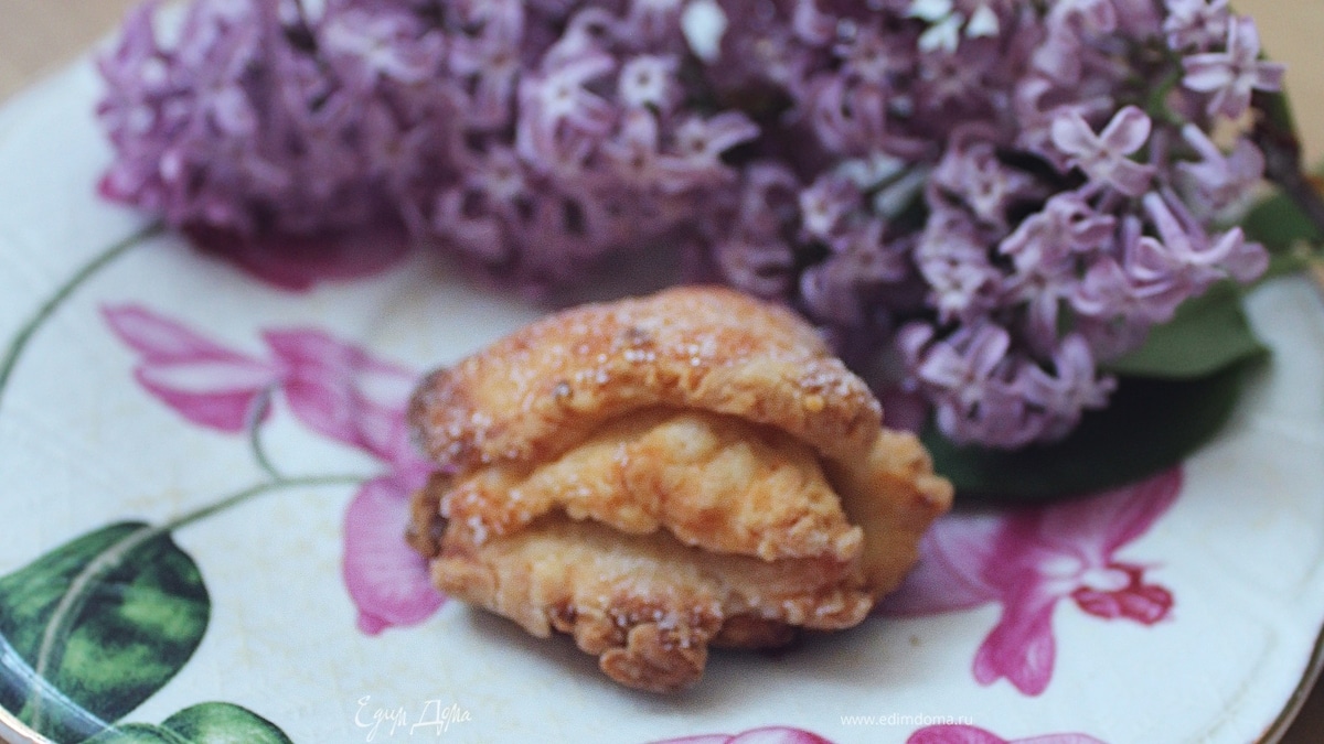 Творожное печенье