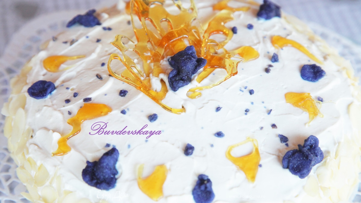 Фиалковый Торт для Любимого Мужа