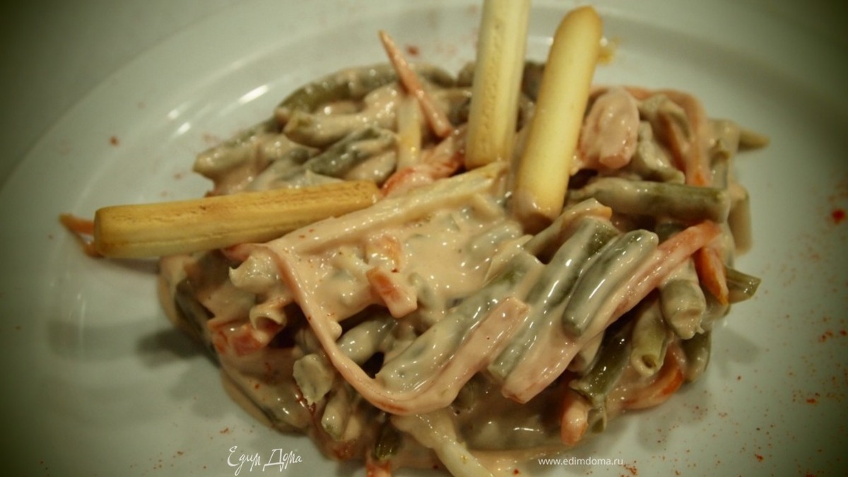 Овощной салат по испанским мотивам