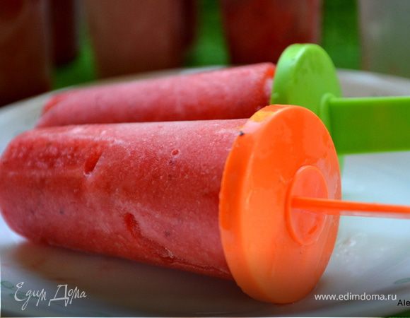 Клубничный щербет