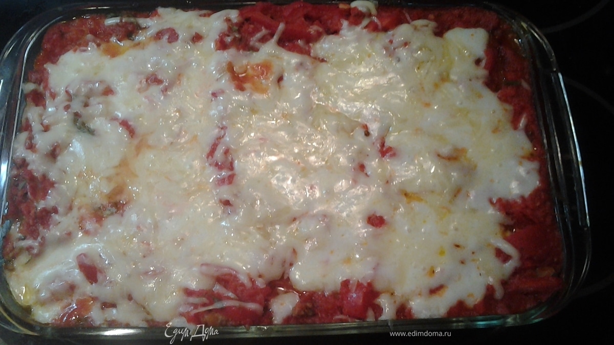 Каннелони, запеченные по-итальянски