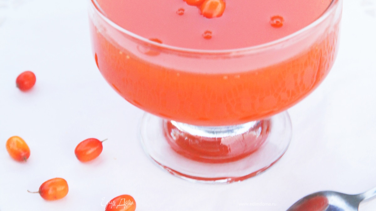 Облепиховое желе на зиму