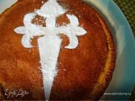Сантьяго - галисийский средневековый пирог с миндалем (Tarta de Santiago)