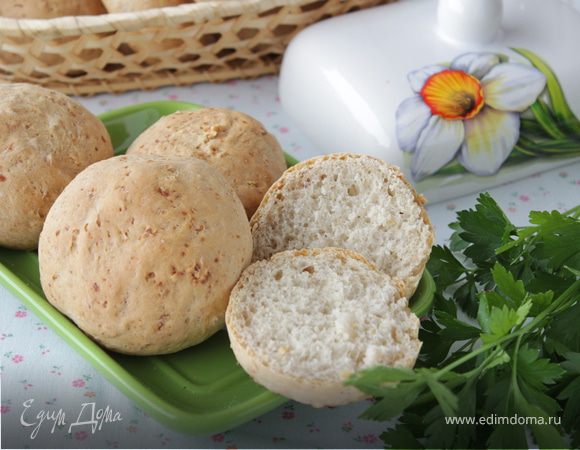 Булочки с гречневыми хлопьями ("Школьная ссобойка") Булочки с гречневыми хлопьями ("Школьная ссобойка")