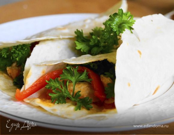 Буррито по-японски (Очень вкусно и остро)