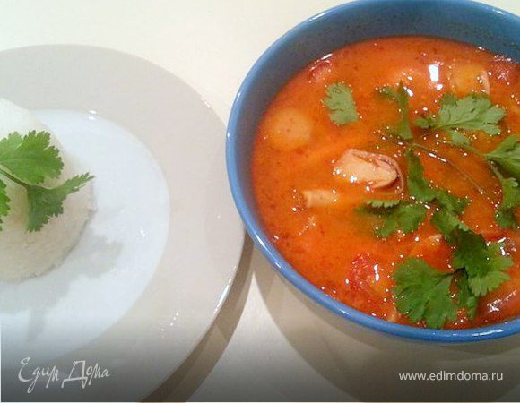 Тайский суп Том Ям Кунг