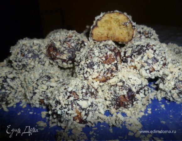 Пирожные "Ежики" Пирожные "Ежики"