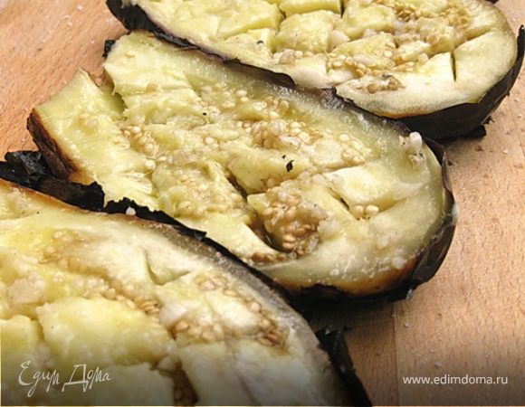 Баклажаны на открытом огне