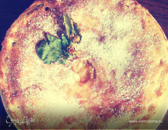 Пирог с яблоками и виноградом Пирог с яблоками и виноградом