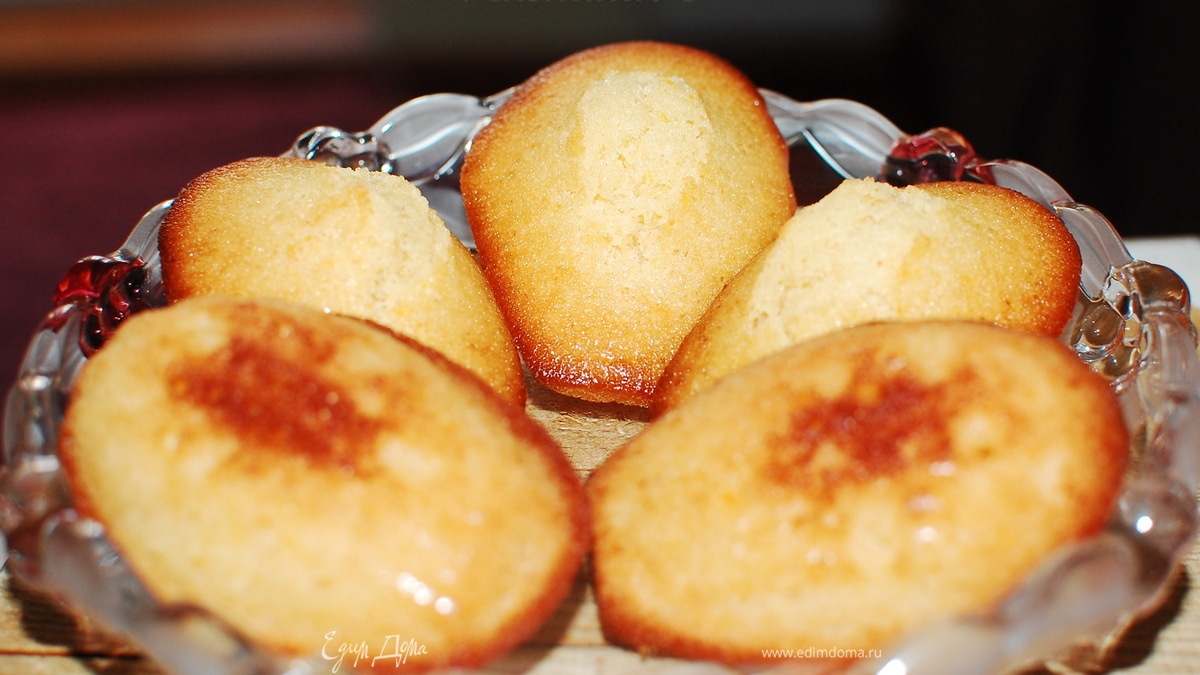 "Слезные" мадлен на кокосовом молоке