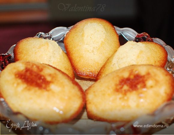 "Слезные" мадлен на кокосовом молоке "Слезные" мадлен на кокосовом молоке