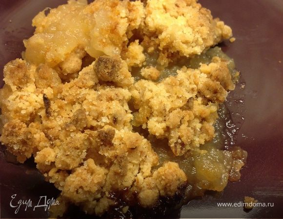 Яблочный крамбл Яблочный крамбл