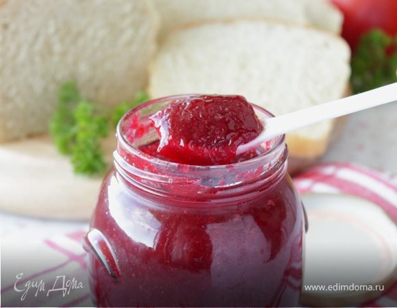 Бруснично-яблочный джем Бруснично-яблочный джем