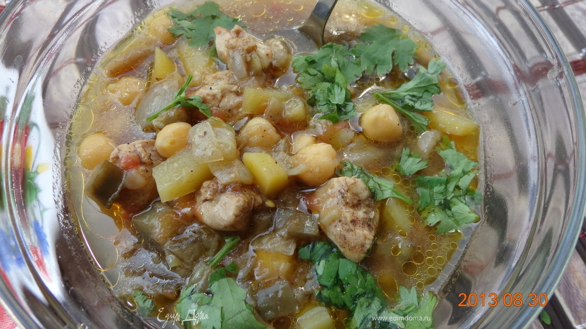 Суп "Русская арабеска"