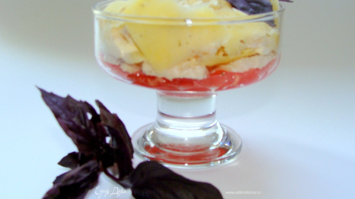 Салат "История любви" (Love story) слоеный