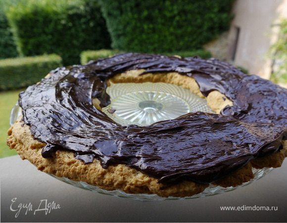 Песочное кольцо с шоколадом Песочное кольцо с шоколадом