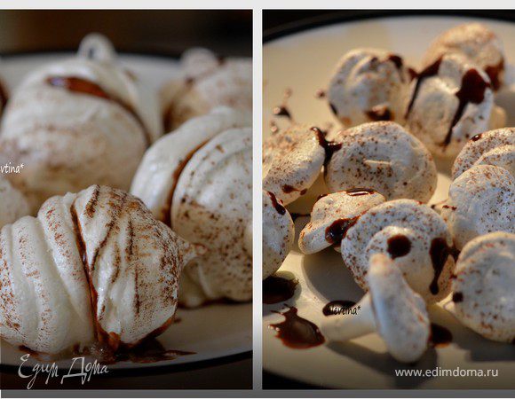  Украшения из безе или безе с шоколадом