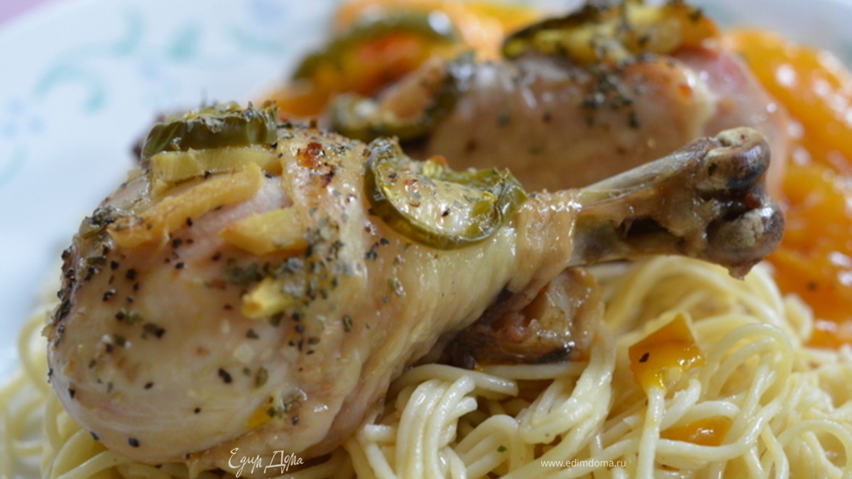  Курица со вкусом манго и имбиря