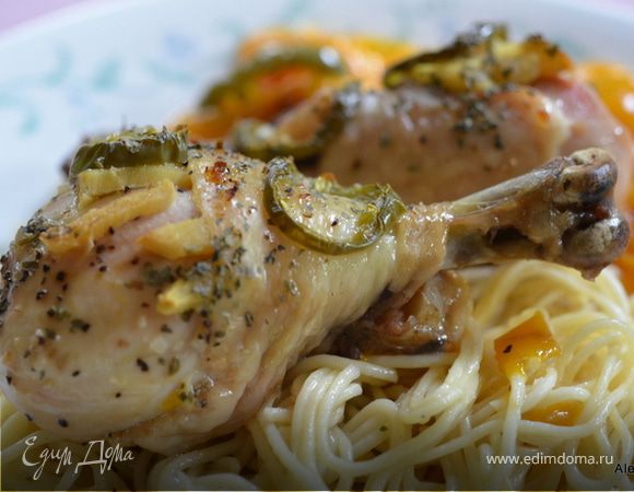 Курица со вкусом манго и имбиря Курица со вкусом манго и имбиря