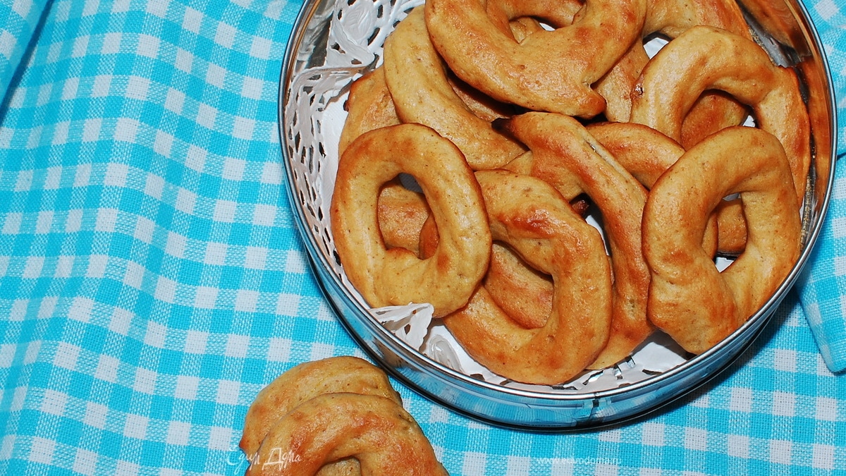 Манговые колечки с арахисовым маслом