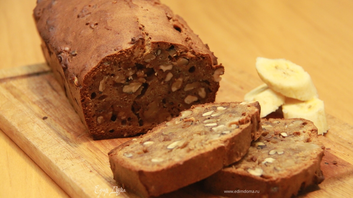 Бананово-амарантовый хлеб