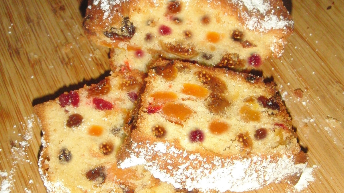 Кекс с сухофруктами