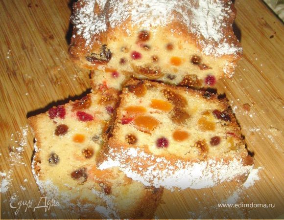 Кекс с сухофруктами Кекс с сухофруктами