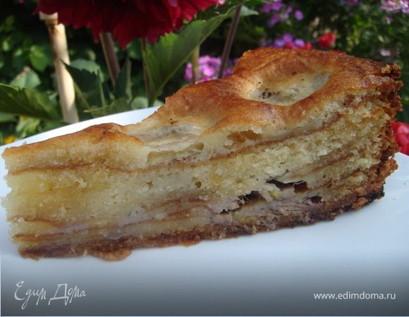 Банановый пирог "Сладкий Сентябрь" ("Школьная Ссобойка") Банановый пирог "Сладкий Сентябрь" ("Школьная Ссобойка")