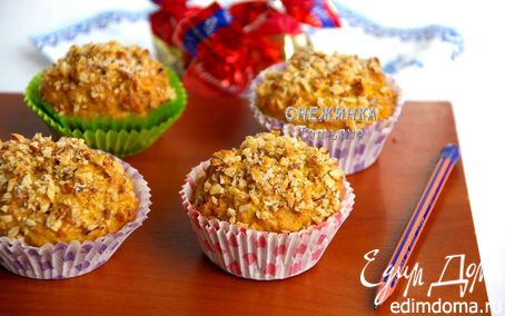 Рецепт Морковно-овсяные кексы с медом («Школьная ссобойка»)