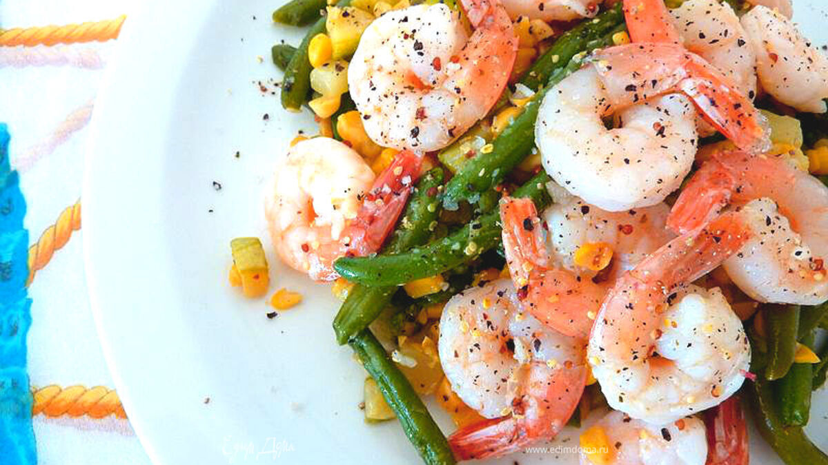 Суккоташ с Креветками 