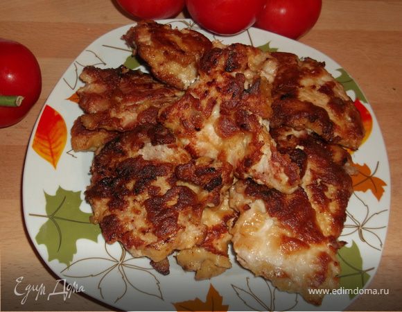 свиные отбивные в соевом кляре свиные отбивные в соевом кляре